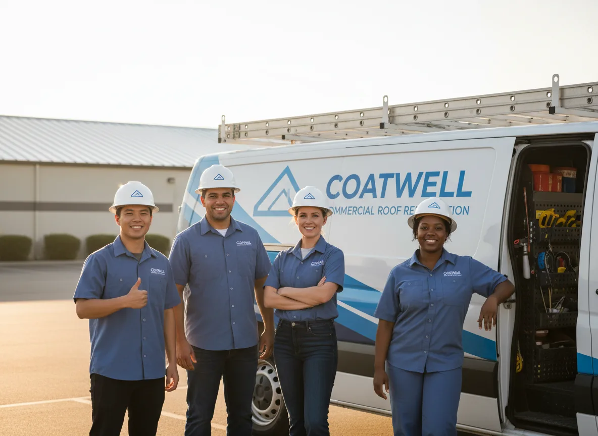 Commercial roof coating company in East Templeton, MA